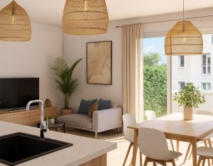 Achat / Vente immobilier neuf Aubervilliers quartier résidentiel à 600m du métro 7 (93300) - Réf. 13668