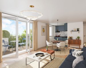 Achat / Vente immobilier neuf Ivry-sur-Seine à deux pas des rives de la Seine et RER C à 850m (94200) - Réf. 13320