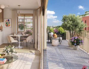 Achat / Vente immobilier neuf Orly quartier Parc en Scène proche métro 14 et RER C (94310) - Réf. 13240