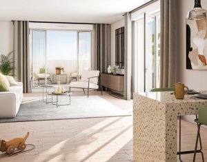 Achat / Vente immobilier neuf Sartrouville à 650 m RER A et Transilien L à 10 min de la Défense (78500) - Réf. 13325