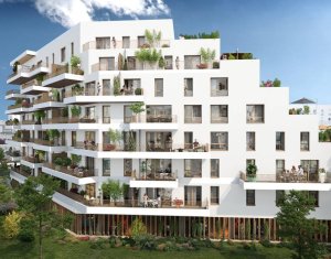 Achat / Vente immobilier neuf Villeneuve-la-Garenne proche du tram T1 et de la future ligne 15 (92390) - Réf. 8394