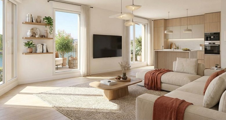 Achat / Vente immobilier neuf Alfortville à 10 min du futur métro L15 (94140) - Réf. 13889