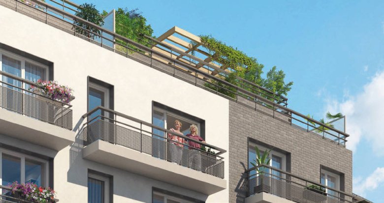 Achat / Vente immobilier neuf Alfortville à 15 minutes à vélo de Paris (94140) - Réf. 11307