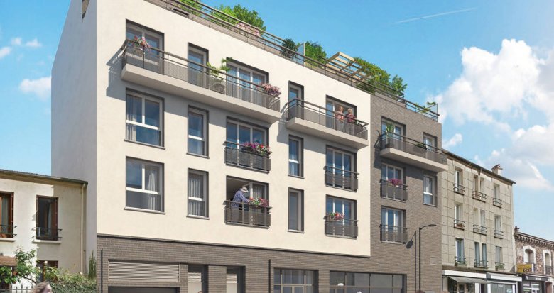Achat / Vente immobilier neuf Alfortville à 15 minutes à vélo de Paris (94140) - Réf. 11307