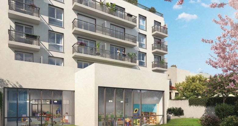 Achat / Vente immobilier neuf Alfortville à 15 minutes à vélo de Paris (94140) - Réf. 11307
