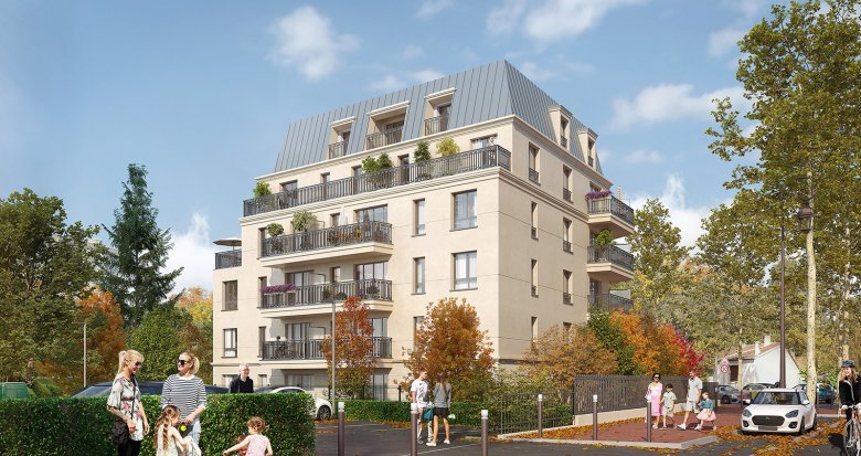 Achat / Vente immobilier neuf Antony secteur résidentiel à 9 min de marche de la gare RER B (92160) - Réf. 13472