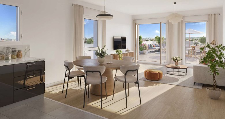 Achat / Vente immobilier neuf Argenteuil proche de la gare Transilien J (95100) - Réf. 13458