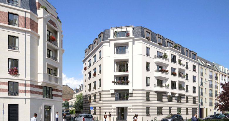 Achat / Vente immobilier neuf Asnières-sur-Seine à 800 mètres de la gare Les Agnettes (92600) - Réf. 6673