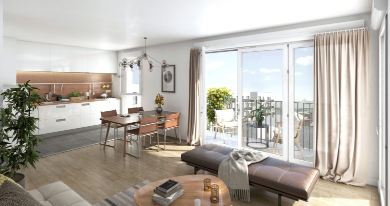 Achat / Vente immobilier neuf Aubergenville proche gare (78410) - Réf. 7193