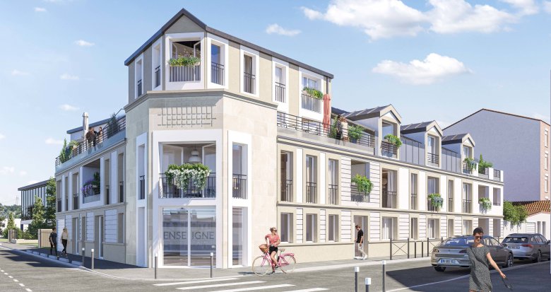 Achat / Vente immobilier neuf Aubervilliers à 10 min à pied du métro 12 (93300) - Réf. 7703