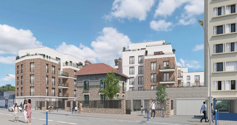 Achat / Vente immobilier neuf Aubervilliers à 15 min à pied de la future gare ligne 15 Est (93300) - Réf. 12386