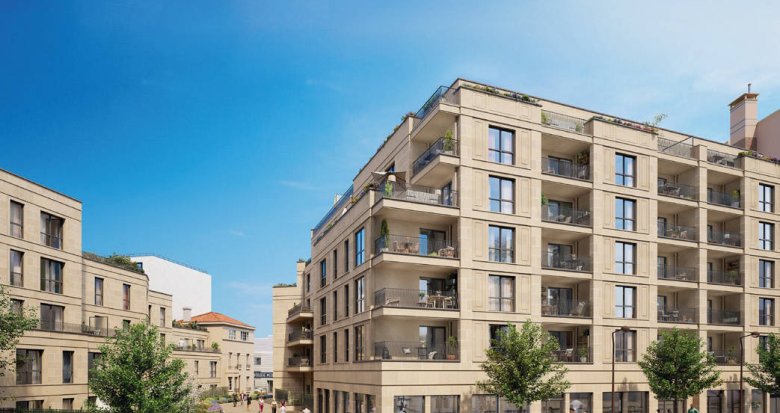 Achat / Vente immobilier neuf Aubervilliers à 3 min à pied du métro 12 (93300) - Réf. 7747