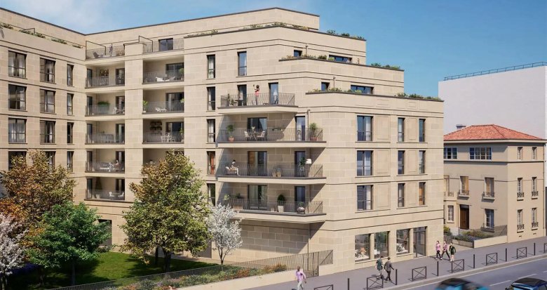 Achat / Vente immobilier neuf Aubervilliers à 3 minutes à pied du métro 12 (93300) - Réf. 12768