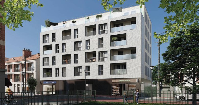 Achat / Vente immobilier neuf Aubervilliers à 30 min de la Défense avec la future ligne 15 (93300) - Réf. 11576