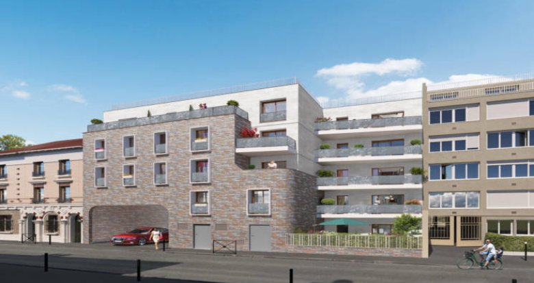 Achat / Vente immobilier neuf Aubervilliers à 300 de la future gare du métro (93300) - Réf. 5642