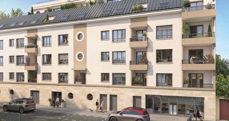 Achat / Vente immobilier neuf Aubervilliers à 350m de la gare RER B (93300) - Réf. 13467