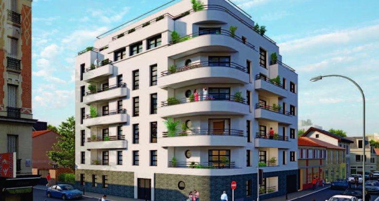 Achat / Vente immobilier neuf Aubervilliers à 4 min à pied du métro 12 (93300) - Réf. 8533