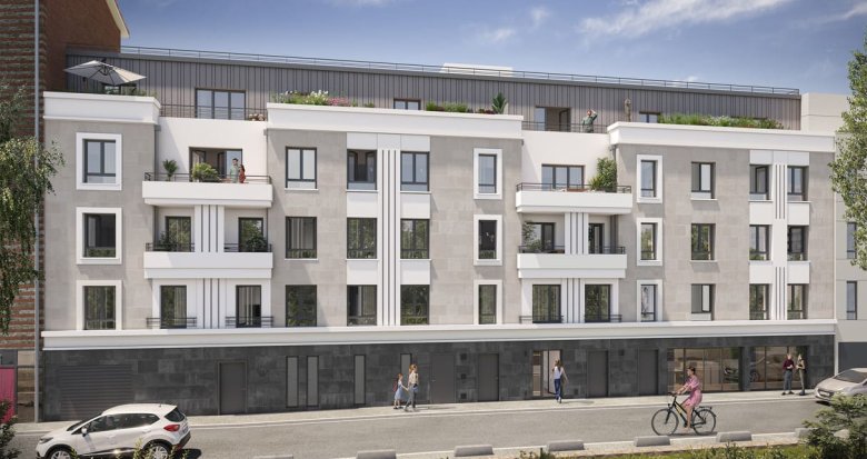 Achat / Vente immobilier neuf Aubervilliers à 5 min à pied du RER B La Plaine Stade de France (93300) - Réf. 8703