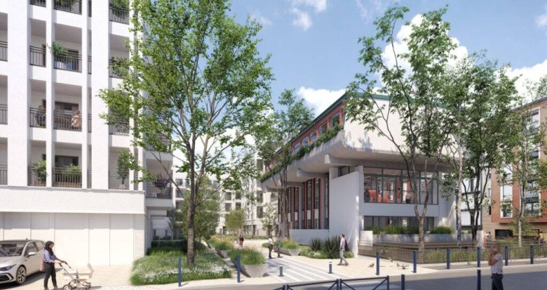 Achat / Vente immobilier neuf Aubervilliers à 5 minutes à pied de l’Hôtel de Ville (93300) - Réf. 11892