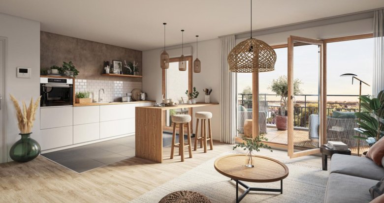 Achat / Vente immobilier neuf Aubervilliers à 500 mètres du métro ligne 12 (93300) - Réf. 13126