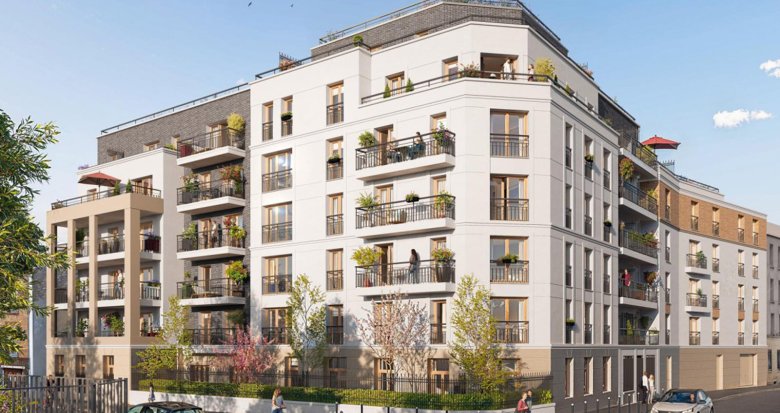 Achat / Vente immobilier neuf Aubervilliers à 500 mètres du métro ligne 12 (93300) - Réf. 13126