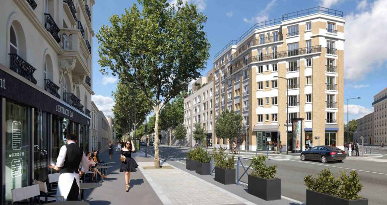 Achat / Vente immobilier neuf Aubervilliers à deux pas du grand parc Stalingrad (93300) - Réf. 6684