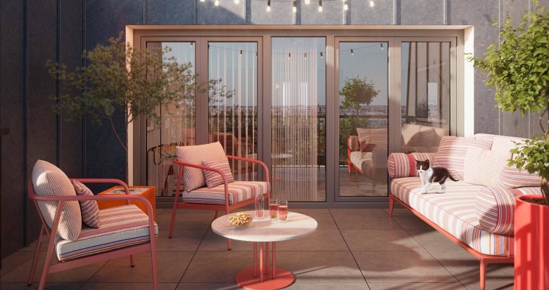Achat / Vente immobilier neuf Aulnay-sous-Bois quartier Nonneville proche RER (93600) - Réf. 11236