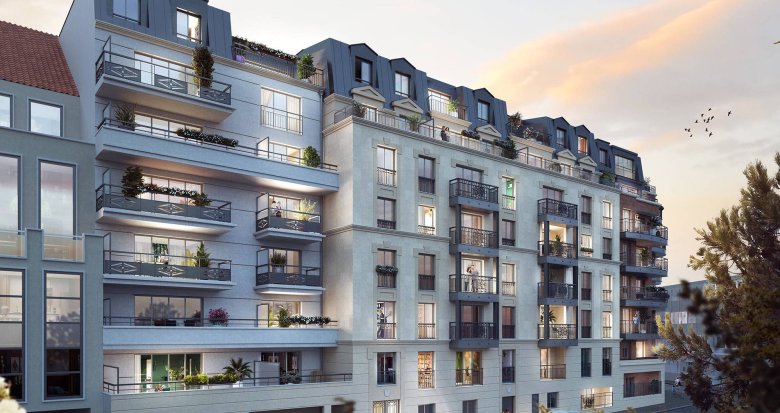 Achat / Vente immobilier neuf Aulnay-sous-Bois quartier Nonneville proche RER (93600) - Réf. 11236