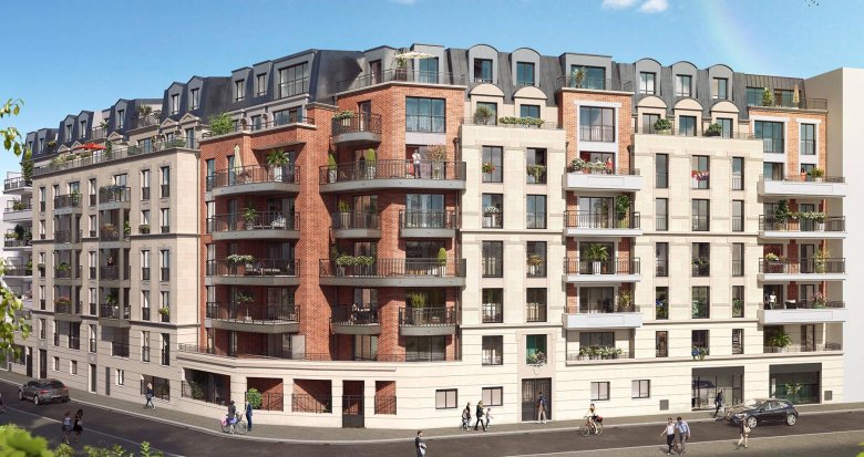 Achat / Vente immobilier neuf Aulnay-sous-Bois quartier Nonneville proche RER (93600) - Réf. 11236