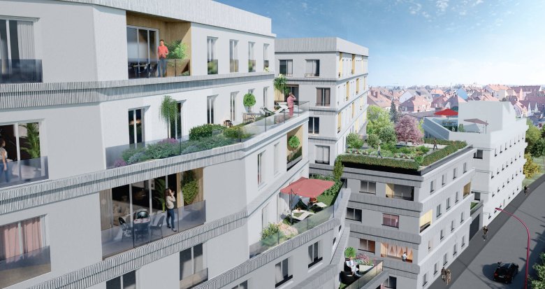 Achat / Vente immobilier neuf Bezons à 29 min de La Défense (95870) - Réf. 6603