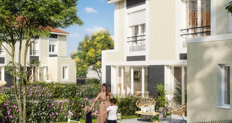 Achat / Vente immobilier neuf Bezons jolies maisons à 29 minutes de La Défense (95870) - Réf. 7834