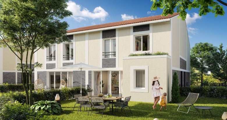 Achat / Vente immobilier neuf Bezons jolies maisons à 29 minutes de La Défense (95870) - Réf. 7834