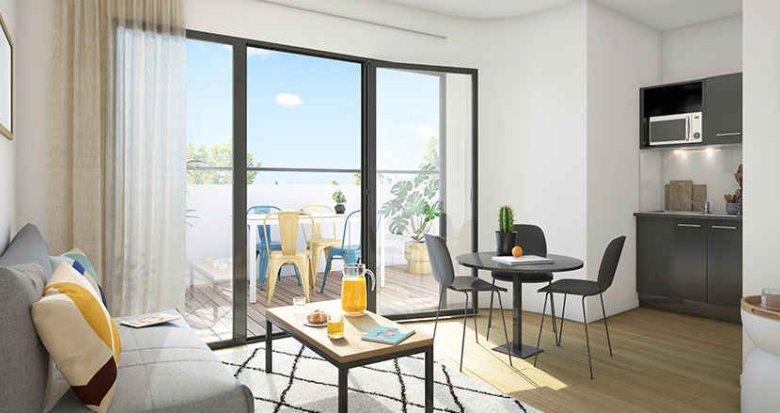 Achat / Vente immobilier neuf Bezons LMNP étudiant à 20 minutes de Nanterre la Défense (95870) - Réf. 8559