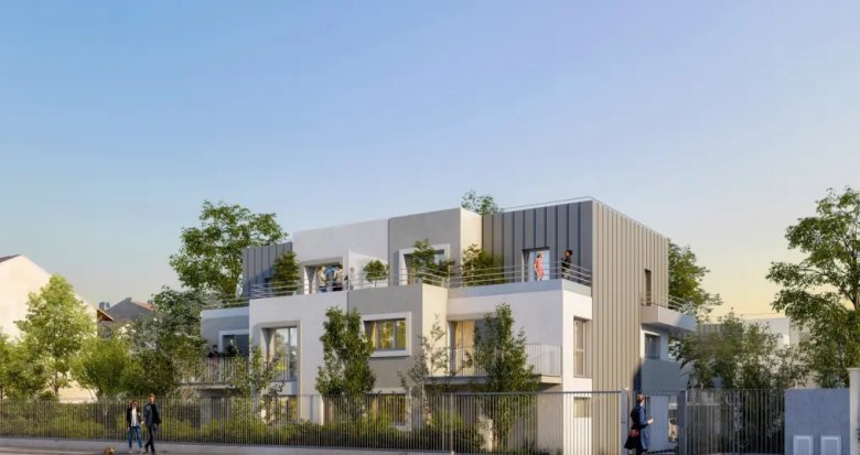 Achat / Vente immobilier neuf Bezons quartier résidentiel à 10 min du tram 2 (95870) - Réf. 8349