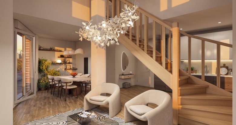 Achat / Vente immobilier neuf Bobigny proche du canal et du métro 5 et 15 (93000) - Réf. 12714