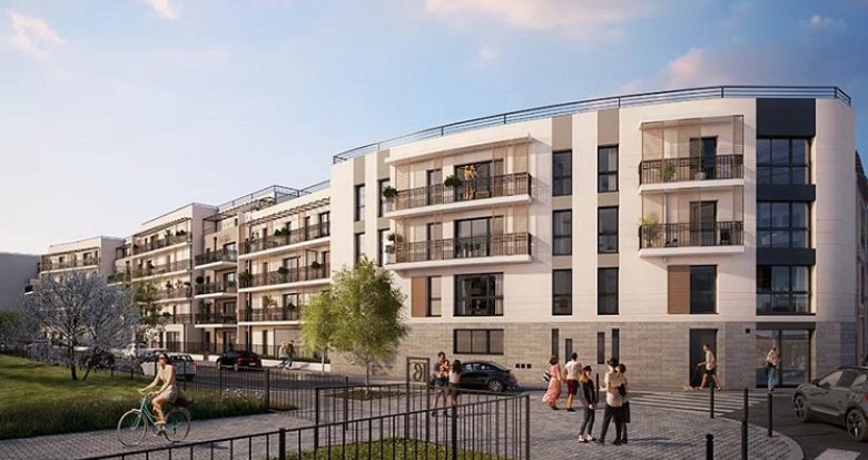 Achat / Vente immobilier neuf Bois-Colombes au coeur de l'écoquartier Pompidou Le Mignon (92270) - Réf. 5592