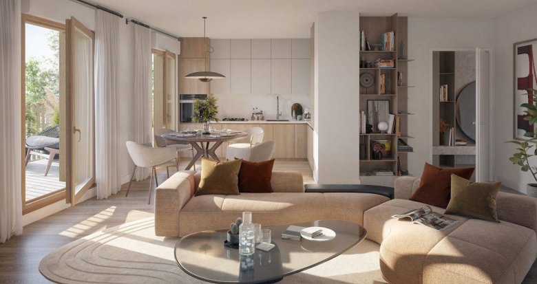 Achat / Vente immobilier neuf Boissy-Saint-Léger quartier de la Charmeraie proche RER A (94470) - Réf. 12293