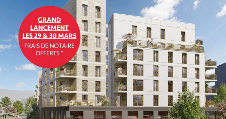 Achat / Vente immobilier neuf Boissy-Saint-Léger quartier de la Charmeraie proche RER A (94470) - Réf. 12293