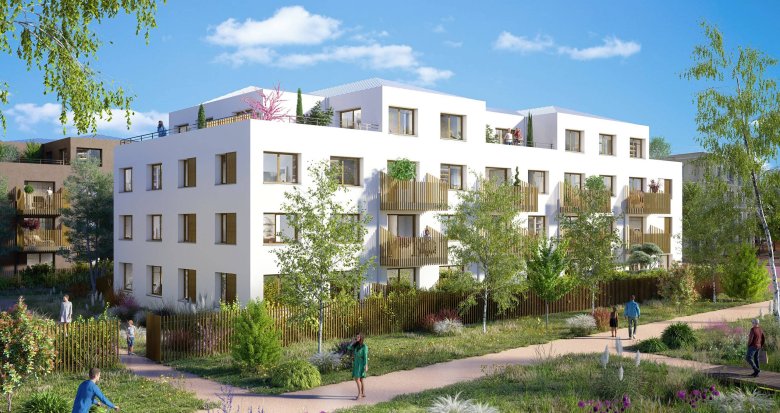 Achat / Vente immobilier neuf Bondoufle quartier calme et verdoyant (91070) - Réf. 12371