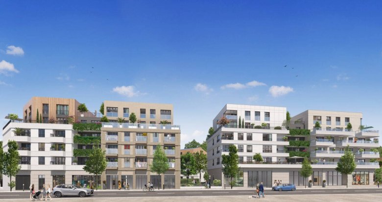 Achat / Vente immobilier neuf Bondy à 400 mètres du RER E (93140) - Réf. 7782