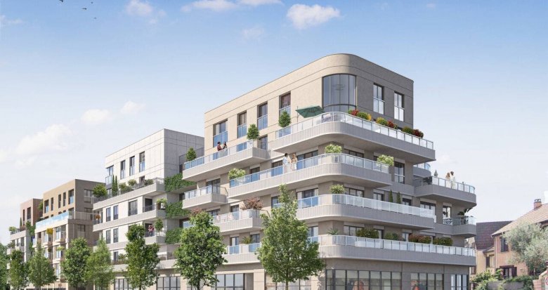 Achat / Vente immobilier neuf Bondy à 400 mètres du RER E (93140) - Réf. 7782