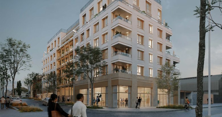 Achat / Vente immobilier neuf Bondy à moins de 15 min à pied du tram T1 et future ligne 15 (93140) - Réf. 13374