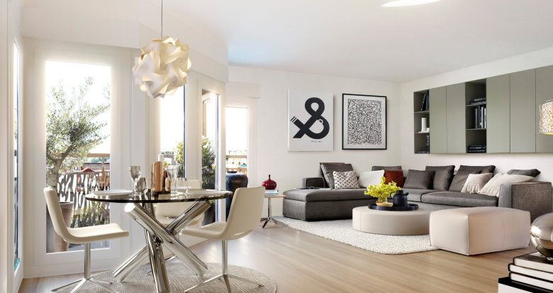 Achat / Vente immobilier neuf Bondy au coeur du Saule Blanc (93140) - Réf. 12384