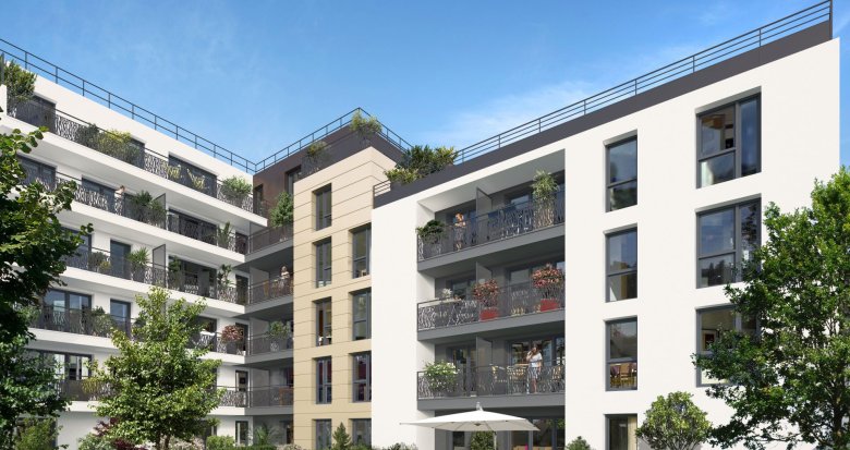 Achat / Vente immobilier neuf Bondy au coeur du Saule Blanc (93140) - Réf. 12384
