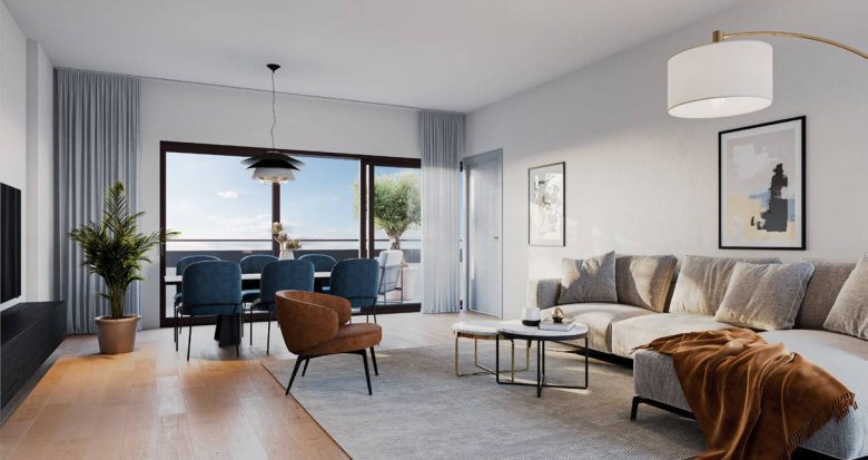 Achat / Vente immobilier neuf Boulogne-Billancourt à 8 min à pied du métro ligne 9 et 10 (92100) - Réf. 12222