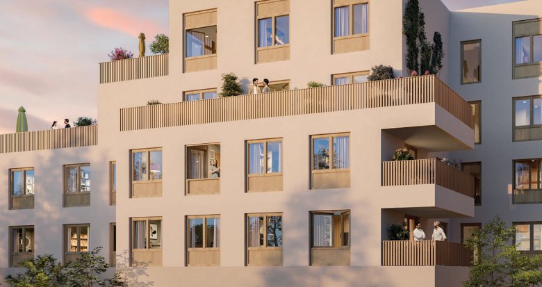 Achat / Vente immobilier neuf Bussy-Saint-Georges à 9 min à vélo de la gare RER A (77600) - Réf. 13257