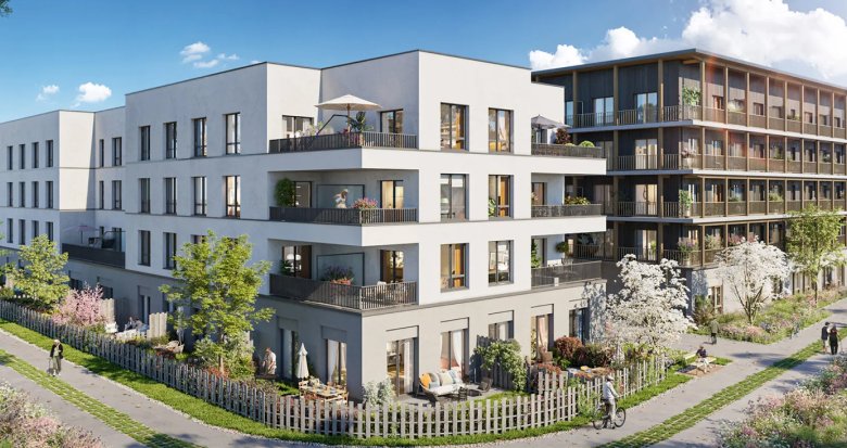 Achat / Vente immobilier neuf Bussy-Saint-Georges au cœur du quartier du Sycomore (77600) - Réf. 13824