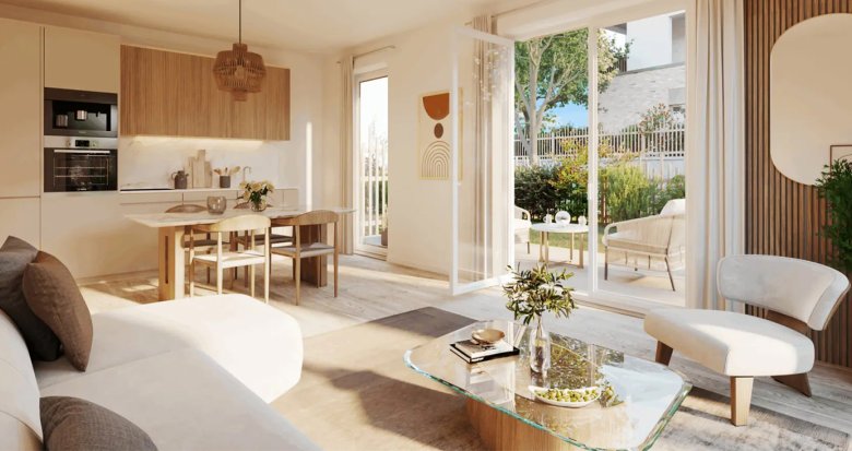 Achat / Vente immobilier neuf Bussy-Saint-Georges au cœur du quartier du Sycomore (77600) - Réf. 13824