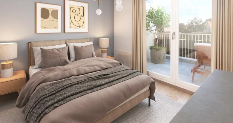 Achat / Vente immobilier neuf Bussy-Saint-Georges au cœur du quartier du Sycomore (77600) - Réf. 13824