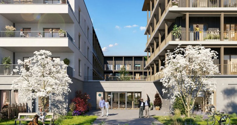 Achat / Vente immobilier neuf Bussy-Saint-Georges au cœur du quartier du Sycomore (77600) - Réf. 13824